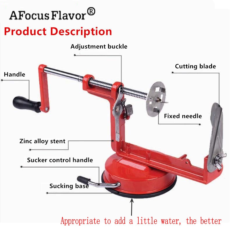 Manual Potato Spiral Cutter with Suction Base by HitMyNeed
