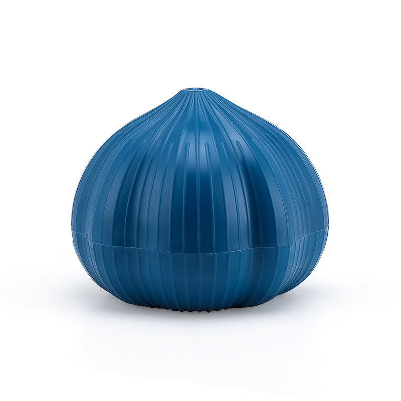 Manual Rotary Garlic Crusher Tool navy-blue by HitMyNeed