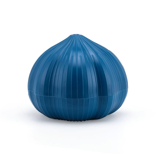 Manual Rotary Garlic Crusher Tool navy-blue by HitMyNeed