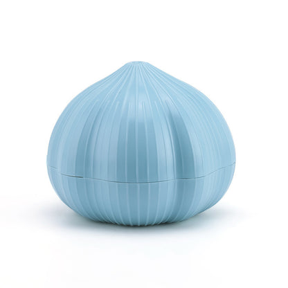 Manual Rotary Garlic Crusher Tool sky-blue by HitMyNeed