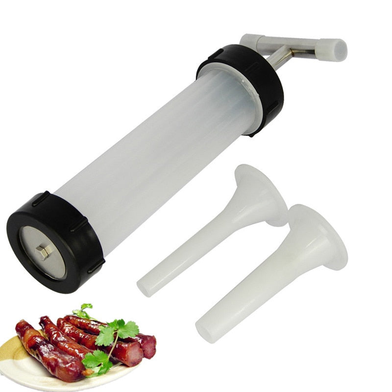 Manual Sausage Filler with Two Nozzles by HitMyNeed