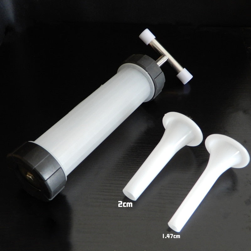 Manual Sausage Filler with Two Nozzles by HitMyNeed
