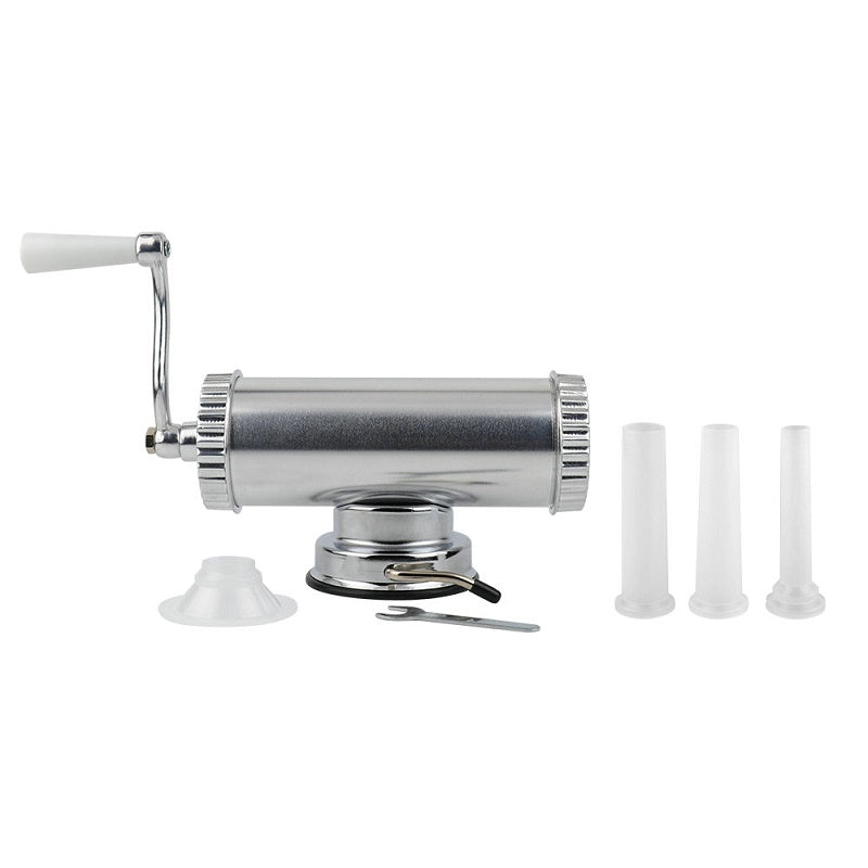 Manual Sausage Maker with 3 Filling Tubes, 1kg by HitMyNeed