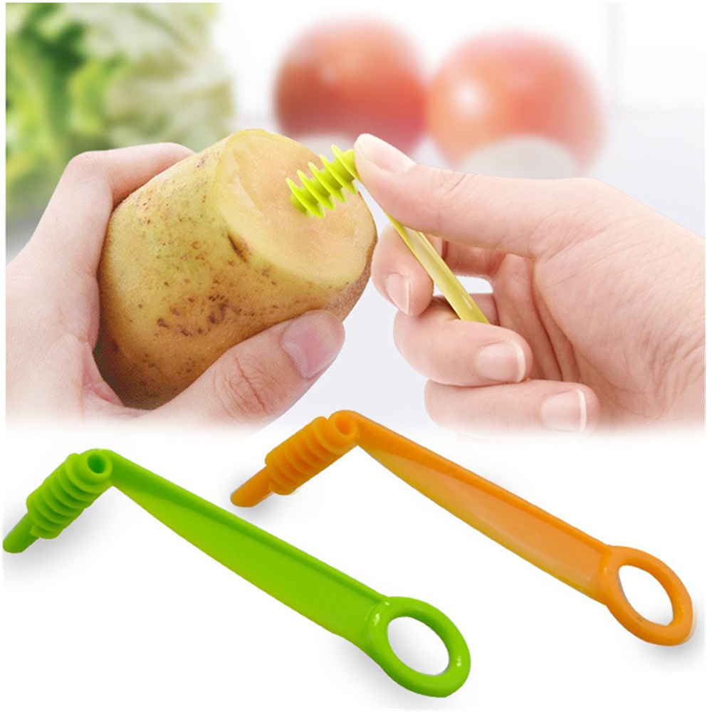 Manual Spiral Vegetable Cutter Slicer Tool by HitMyNeed