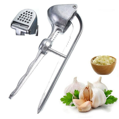 Manual Stainless Steel Garlic Press by HitMyNeed