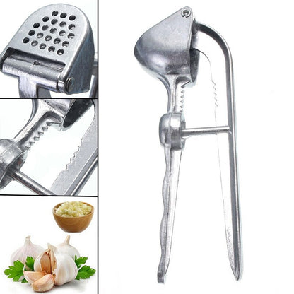 Manual Stainless Steel Garlic Press by HitMyNeed
