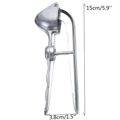 Manual Stainless Steel Garlic Press by HitMyNeed