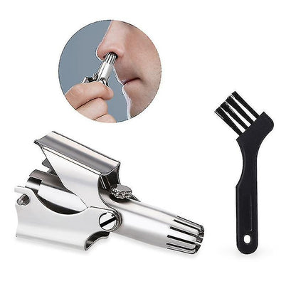 Manual Stainless Steel Nose & Ear Hair Trimmer by HitMyNeed