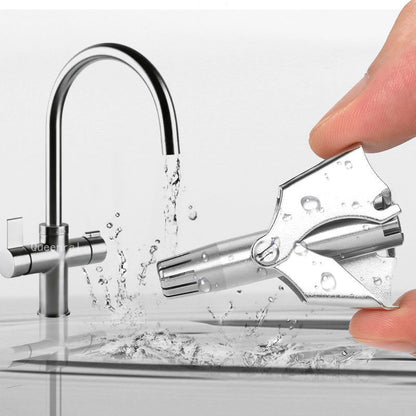 Manual Stainless Steel Nose & Ear Hair Trimmer by HitMyNeed