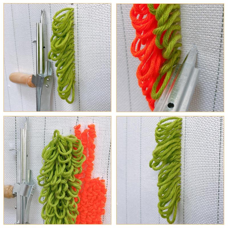 Manual Tufting Tool with Adjustable Needle Depth by HitMyNeed