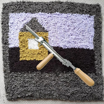 Manual Tufting Tool with Adjustable Needle Depth by HitMyNeed