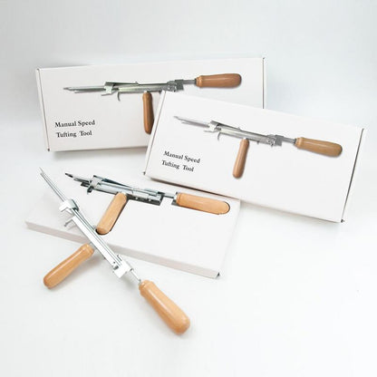 Manual Tufting Tool with Adjustable Needle Depth by HitMyNeed
