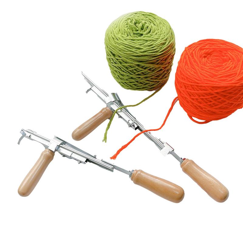 Manual Tufting Tool with Adjustable Needle Depth Long by HitMyNeed