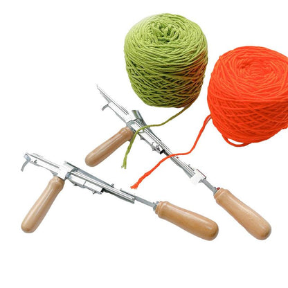 Manual Tufting Tool with Adjustable Needle Depth Long by HitMyNeed