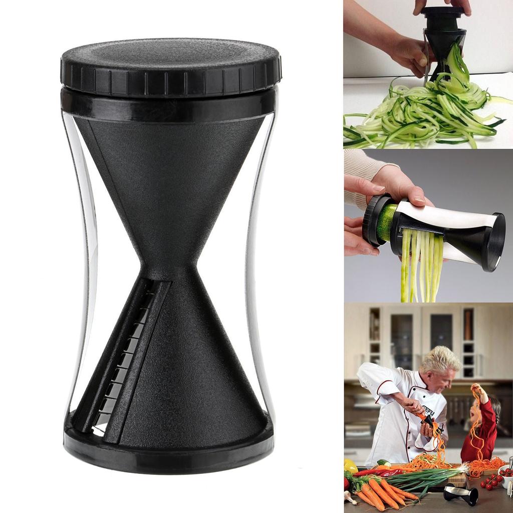 Manual Vegetable Spiralizer Food Spiral Slicer by HitMyNeed