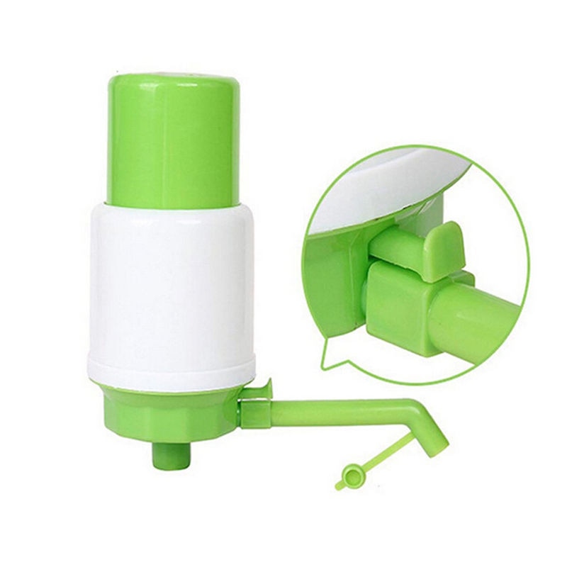 Manual Water Gallon Pump Dispenser with Hose Set by HitMyNeed
