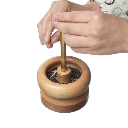 Manual Wooden Bead Spinner for Fast Beading by HitMyNeed