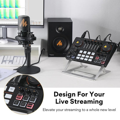 Maono AME2 All-in-One Podcast & DJ Audio Interface by HitMyNeed