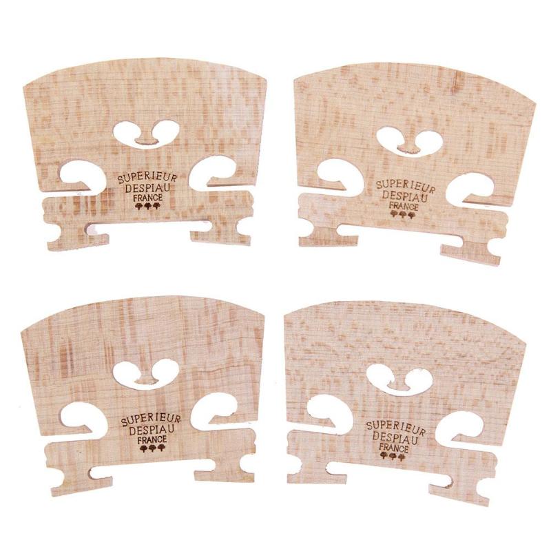 Maple Violin Bridges 4/4-3/4 (Set of 4) by HitMyNeed