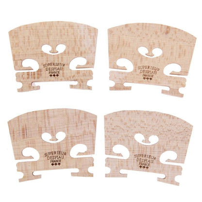 Maple Violin Bridges 4/4-3/4 (Set of 4) by HitMyNeed