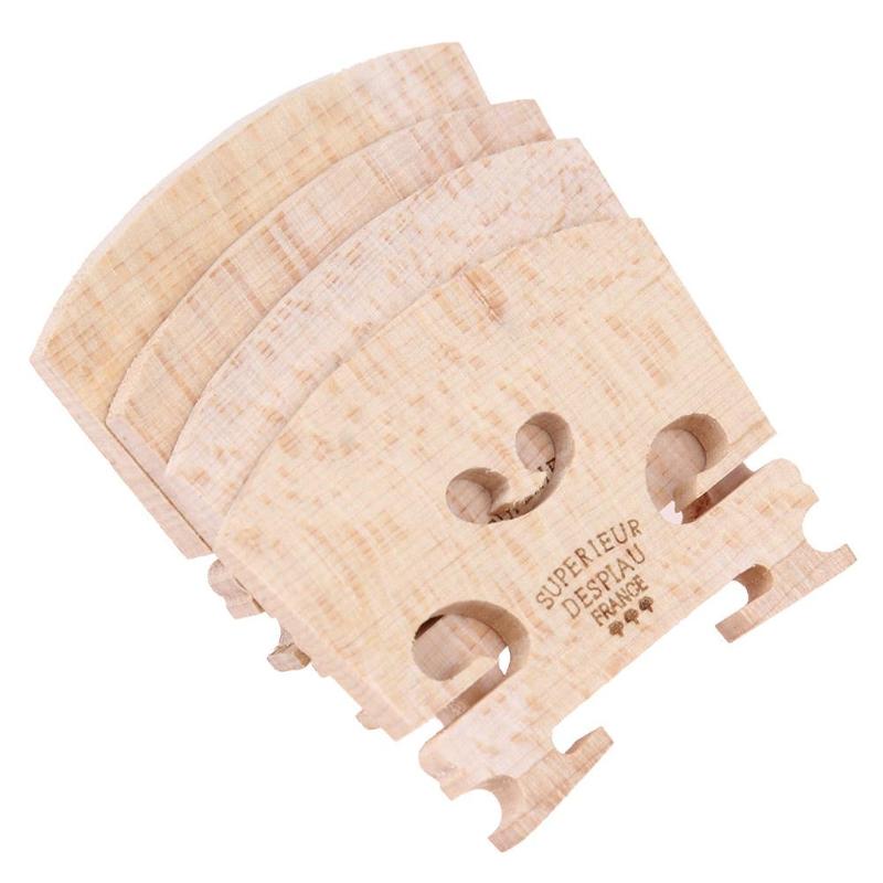 Maple Violin Bridges 4/4-3/4 (Set of 4) by HitMyNeed