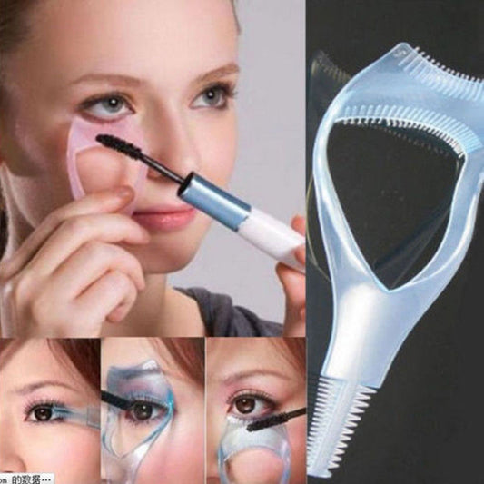 Mascara Shield Application Guard with Lash Comb by HitMyNeed