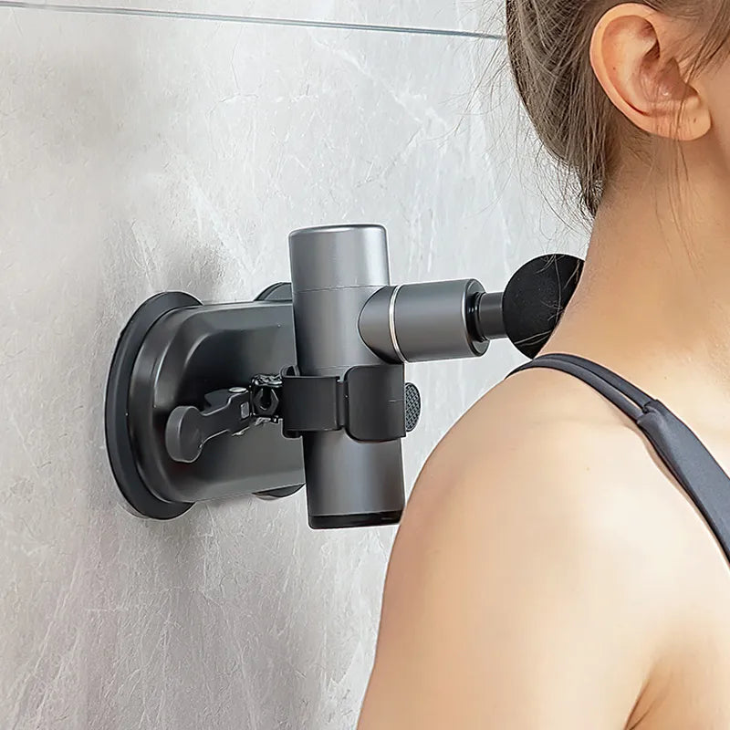 Massage Gun Bracket with Double Suction Cups by HitMyNeed