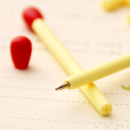 Matchstick Ballpoint Pens Set of 10 - 0.5 mm Blue Ink by HitMyNeed