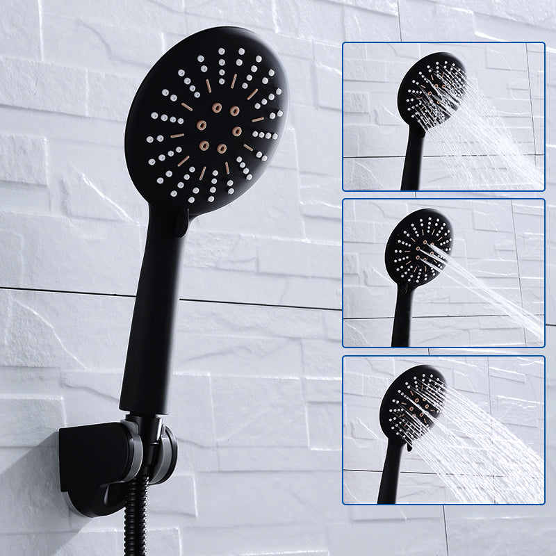 Matte Black 3-Function Handheld Shower Head Set by HitMyNeed