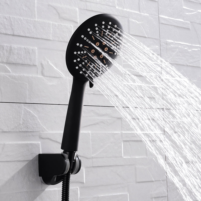 Matte Black 3-Function Handheld Shower Head Set by HitMyNeed