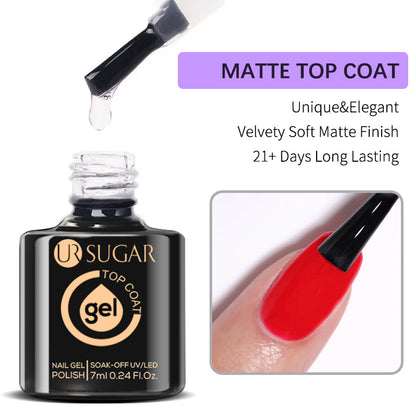 Matte Klein Blue Gel Nail Polish 7ml Soak Off matte-top by HitMyNeed