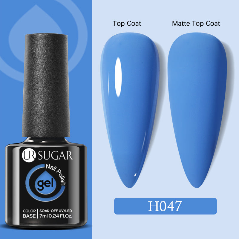 Matte Klein Blue Gel Nail Polish 7ml Soak Off urh047 by HitMyNeed