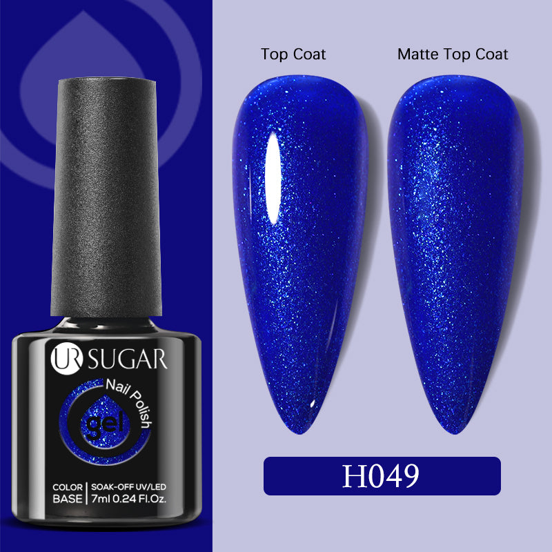 Matte Klein Blue Gel Nail Polish 7ml Soak Off urh049 by HitMyNeed