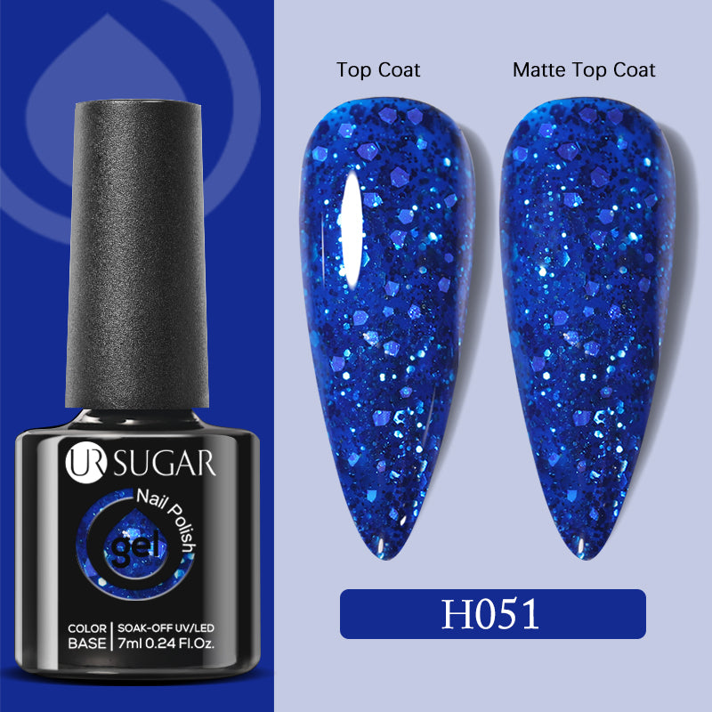 Matte Klein Blue Gel Nail Polish 7ml Soak Off urh051 by HitMyNeed