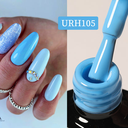 Matte Klein Blue Gel Nail Polish 7ml Soak Off urh105 by HitMyNeed
