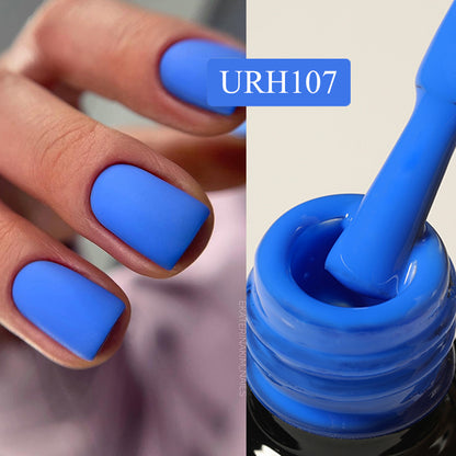 Matte Klein Blue Gel Nail Polish 7ml Soak Off urh107 by HitMyNeed