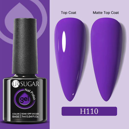 Matte Klein Blue Gel Nail Polish 7ml Soak Off urh110-200135499 by HitMyNeed
