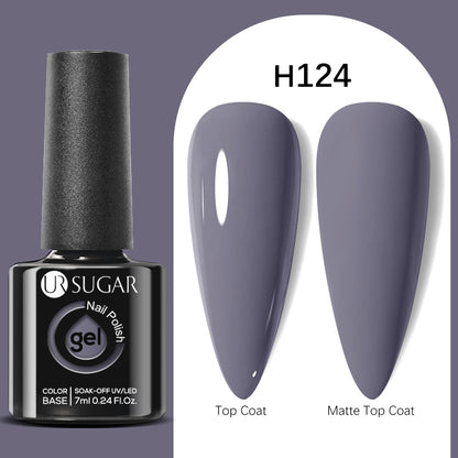 Matte Klein Blue Gel Nail Polish 7ml Soak Off urh124 by HitMyNeed