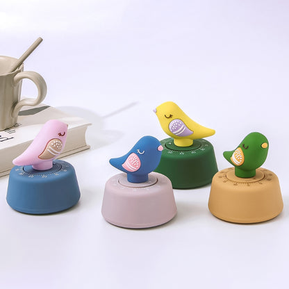 Mechanical Bird Kitchen Timer, 60-Minute Dial by HitMyNeed