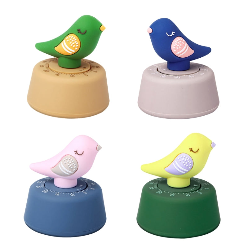 Mechanical Bird Kitchen Timer, 60-Minute Dial by HitMyNeed