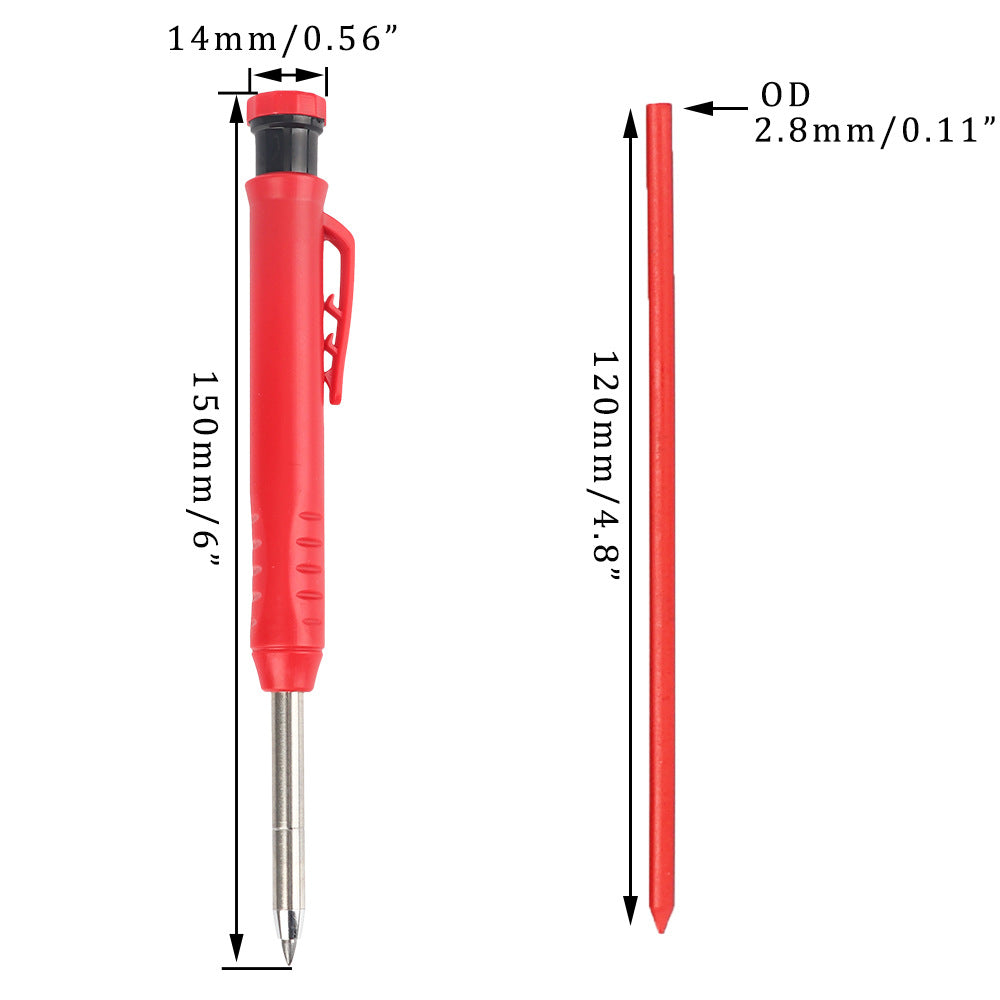 Mechanical Carpenter Pencil for Woodworking by HitMyNeed