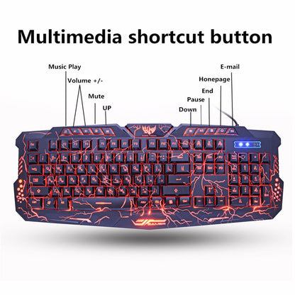 Mechanical Gaming Keyboard and Mouse Combo by HitMyNeed