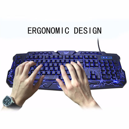 Mechanical Gaming Keyboard and Mouse Combo by HitMyNeed