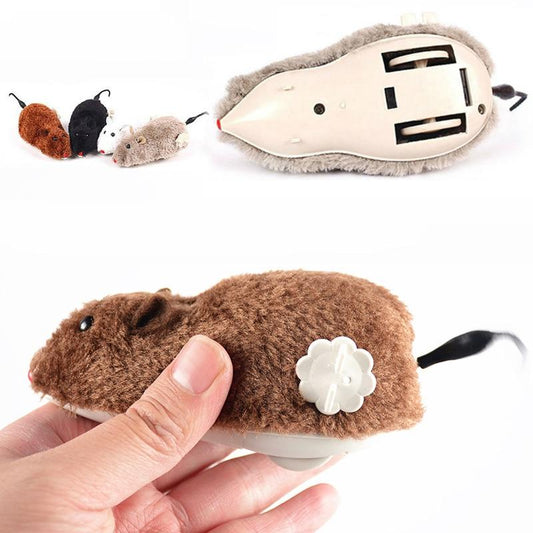 Mechanical Running Rat Cat Toy by HitMyNeed