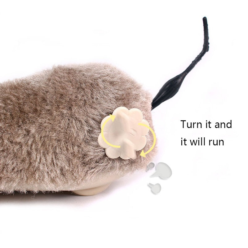 Mechanical Running Rat Cat Toy by HitMyNeed