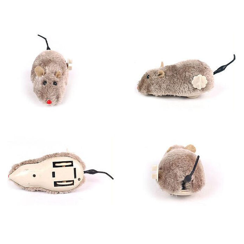 Mechanical Running Rat Cat Toy by HitMyNeed