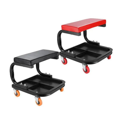 Mechanical Tool Trolley Stool with Wheels 113kg Load by HitMyNeed