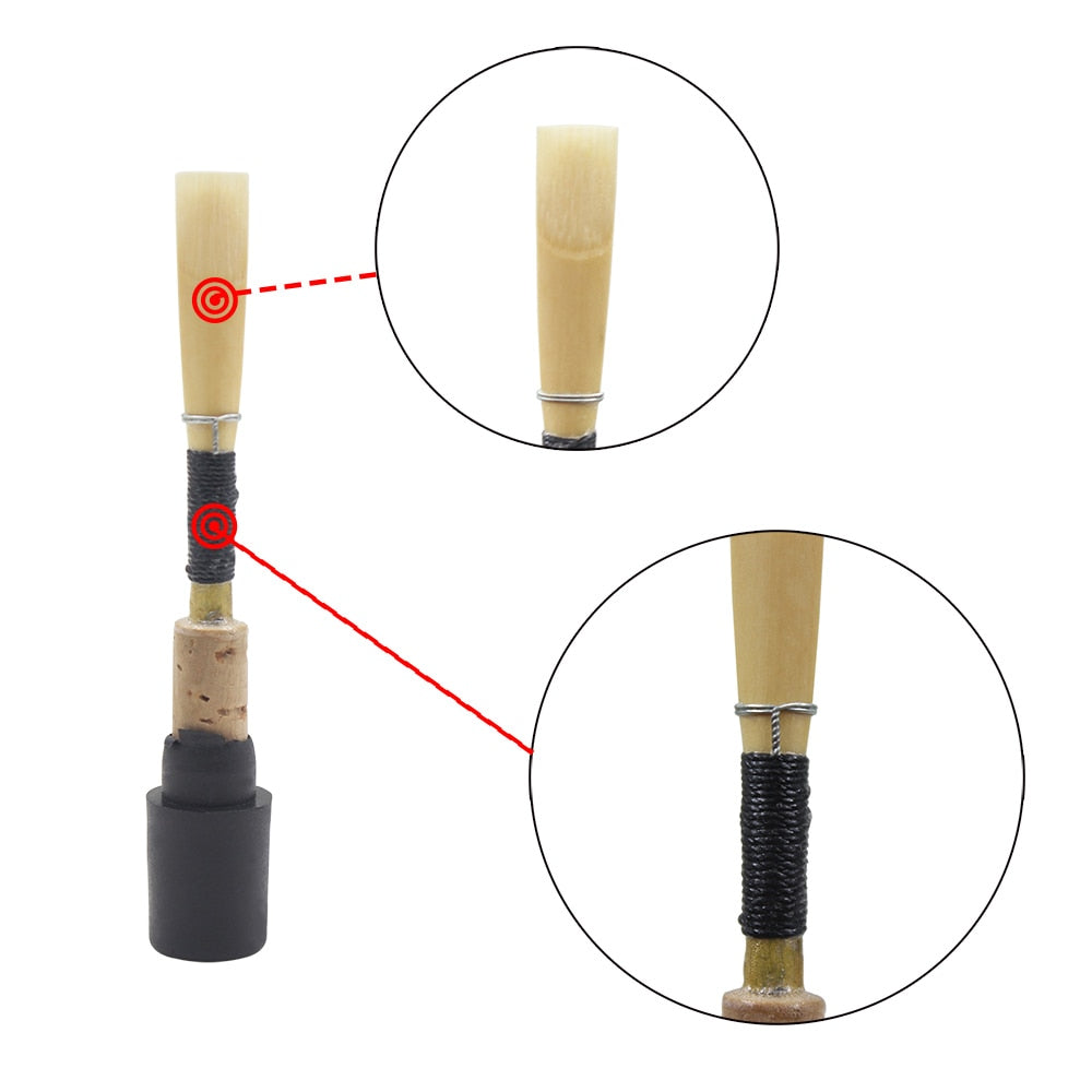 Medium Oboe Reed with Protective Storage Case by HitMyNeed