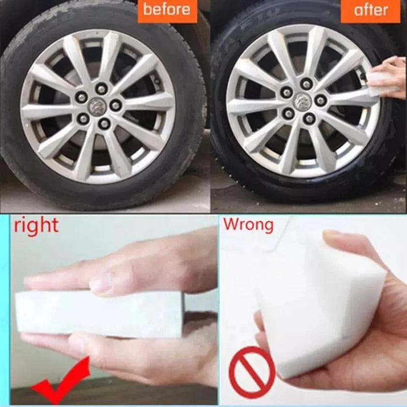 Melamine Magic Cleaning Sponges (100 Pack) by HitMyNeed