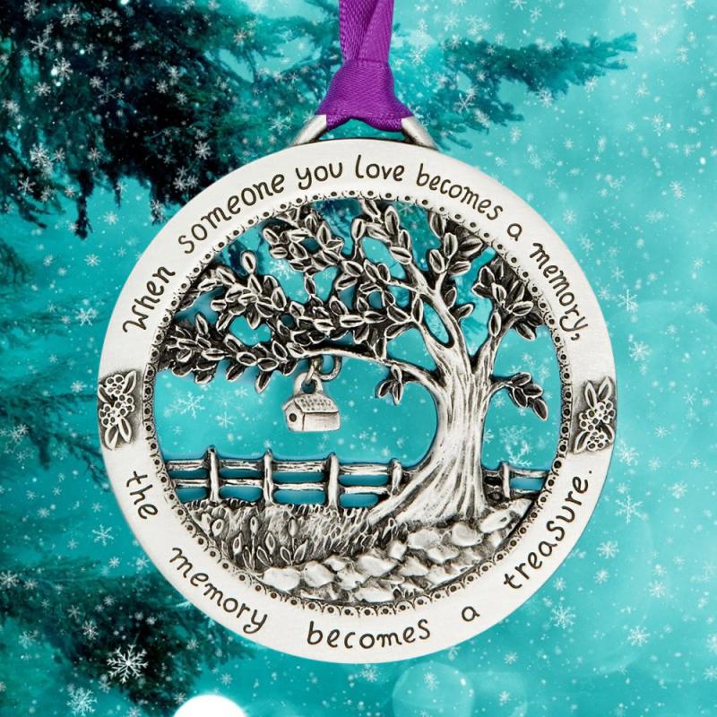 Memorial Christmas Tree Ornament for Loved Ones by HitMyNeed